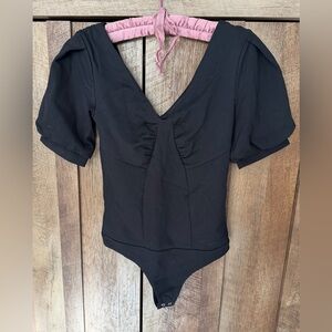 Express Black Bodysuit Women's Top Size XS